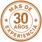 Sello 30 años de experiencia digital