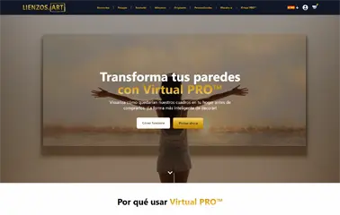 Pagina de Virtual PRO Captura de imagen de la pagina de Virtual PRO. Algoritmo creado por Precursor Sináptico